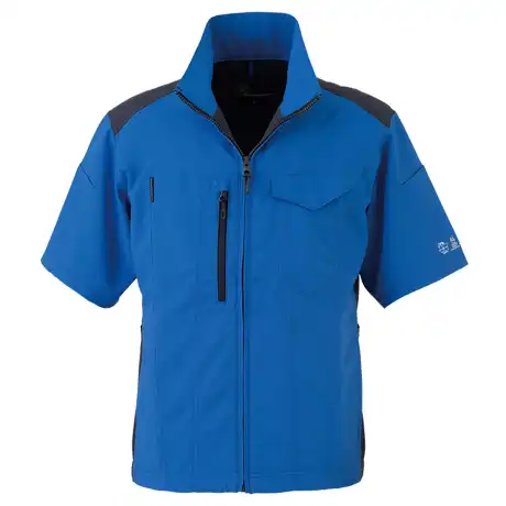 作業服 半袖ブルゾン ブルー 【AE9060-COC】 
