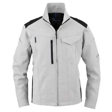 作業服 エコ・ストレッチブルゾン シルバー 【AE9160-COC】 