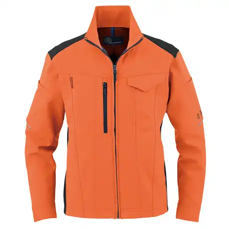 作業服 エコ・ストレッチブルゾン オレンジ 【AE9160-COC】 
