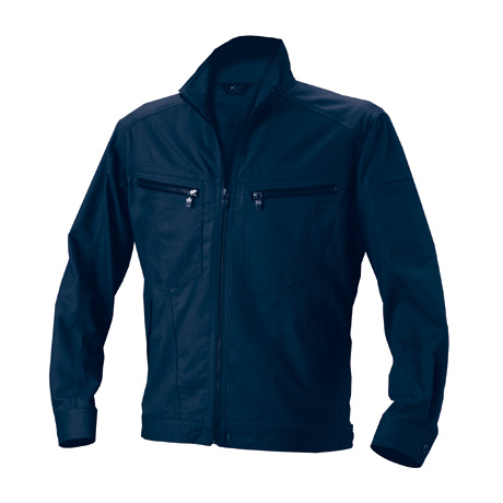 長袖ブルゾン【AF1813-ALT】 100.ネイビー