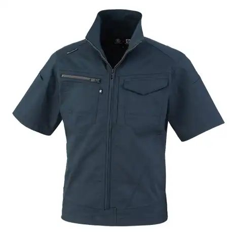 作業服 半袖ブルゾン レッド 【AG3080-COC】 