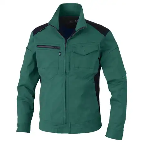 作業服 長袖ブルゾン ブルー 【AG3081-COC】 