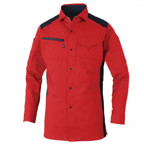 作業服 長袖シャツ グリーン 【AG3088-COC】 