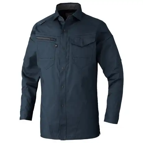 作業服 長袖シャツ レッド 【AG3088-COC】 