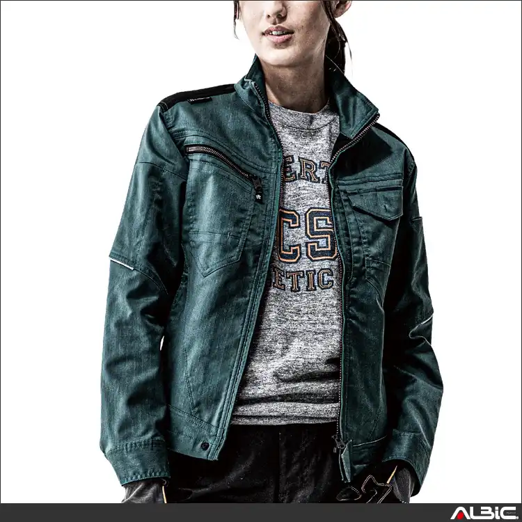 作業服 ストレッチブルゾン 【AG3180-COC】 モデルイメージ