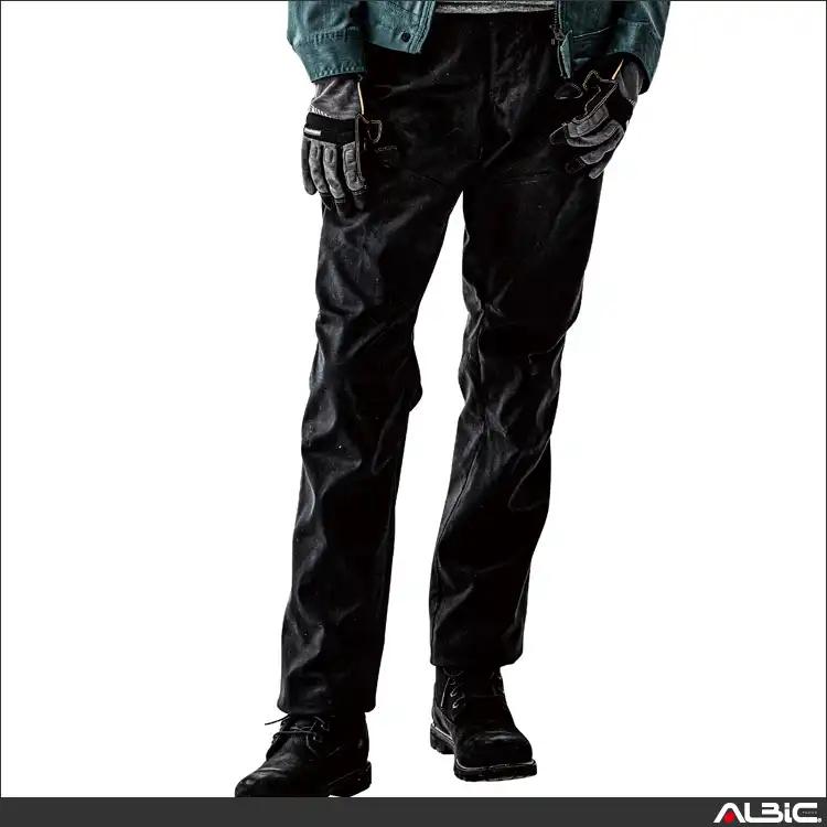 作業服 ストレッチスラックス 【AG3183-COC】 着用写真