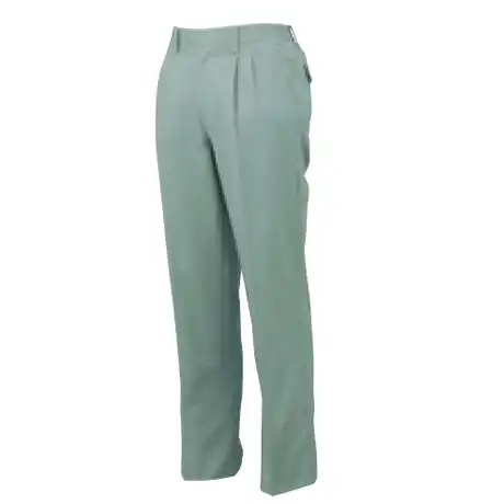 作業着 国産生地 綿100% スラックス【AL103-MRJ】 4.グリーン
