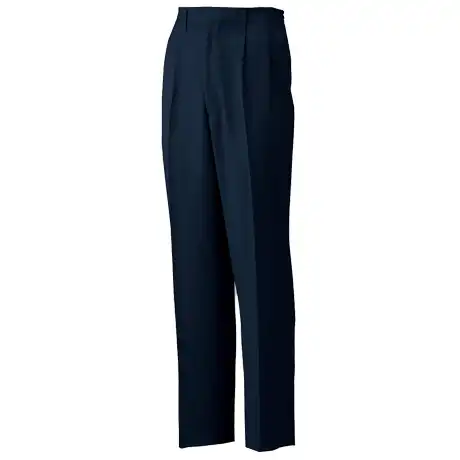 作業着 エコマーク認定 帯電防止 女性用スラックス【AL883-MRJ】 5.ネイビー