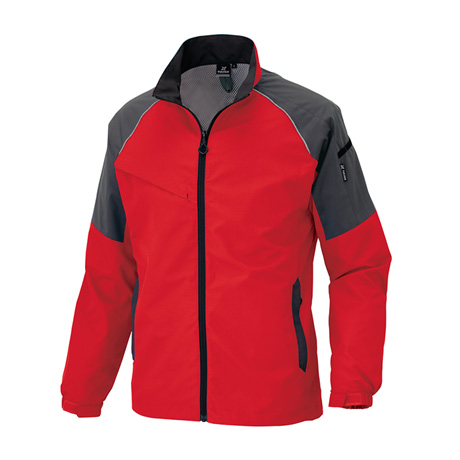 長袖ジャケット_サービス_【AZ10310-ait】 009.レッド