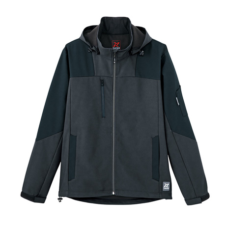 裏フリース防風ジャケット_防寒_【AZ10312-ait】 014.チャコール