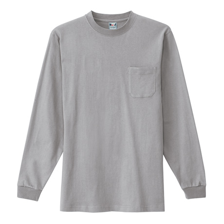 長袖Tシャツ_ポロシャツ・Tシャツ_【AZ10530-ait】 044.モクグレー