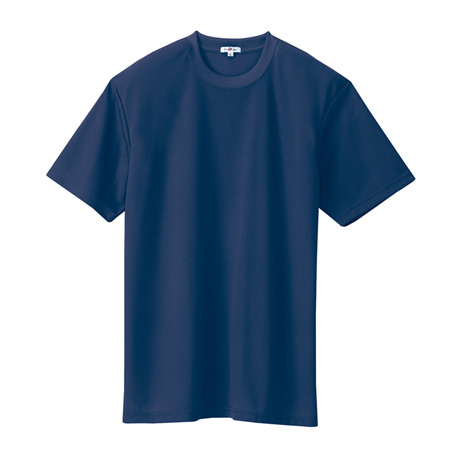 吸汗速乾半袖Tシャツ_ポロシャツ・Tシャツ_【AZ10574-ait】 008.ネイビー