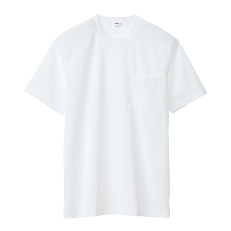 吸汗速乾半袖Tシャツ_ポロシャツ・Tシャツ_【AZ10576-ait】 001.ホワイト
