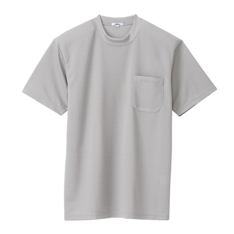 吸汗速乾半袖Tシャツ_ポロシャツ・Tシャツ_【AZ10576-ait】 004.グレー