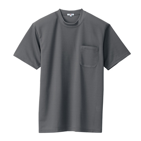 吸汗速乾半袖Tシャツ_ポロシャツ・Tシャツ_【AZ10576-ait】 044.チャコールグレー