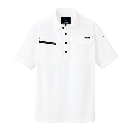 半袖ポロシャツ_ポロシャツ・Tシャツ_【AZ10609-ait】 001.ホワイト