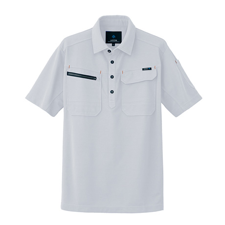 半袖ポロシャツ_ポロシャツ・Tシャツ_【AZ10609-ait】 003.シルバーグレー