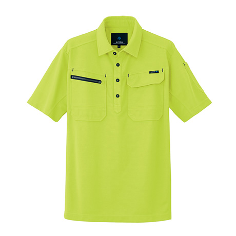 半袖ポロシャツ_ポロシャツ・Tシャツ_【AZ10609-ait】 016.ライム