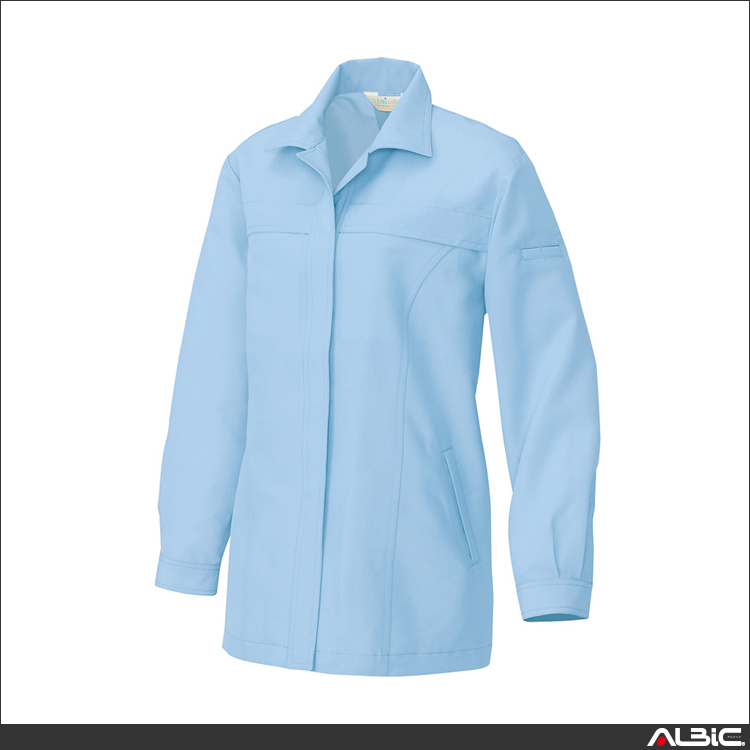 レディース長袖スモック_作業服_【AZ1241-ait】 商品写真