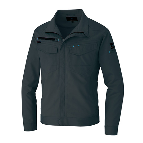 長袖ブルゾン_作業服_【AZ2901-ait】 014.チャコール