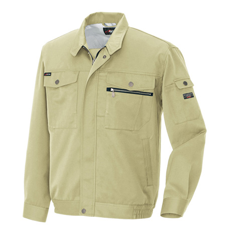 長袖ブルゾン_作業服_【AZ3201-ait】 019.マスタード