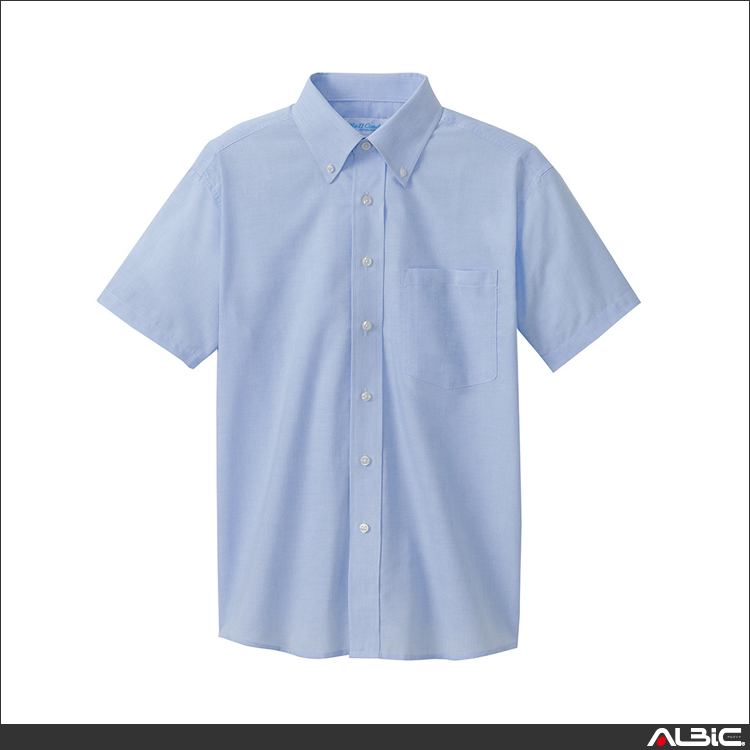 半袖ボタンダウンシャツ_サービス_【AZ43108-ait】 商品写真