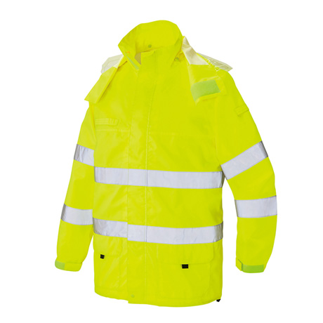 高視認性レインジャケット_レインウェア_【AZ562405-ait】 091.ハイパーイエロー