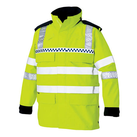 高視認性ディアプレックスジャケット_レインウェア_【AZ56310-ait】 091.ハイパーイエロー×ブラック