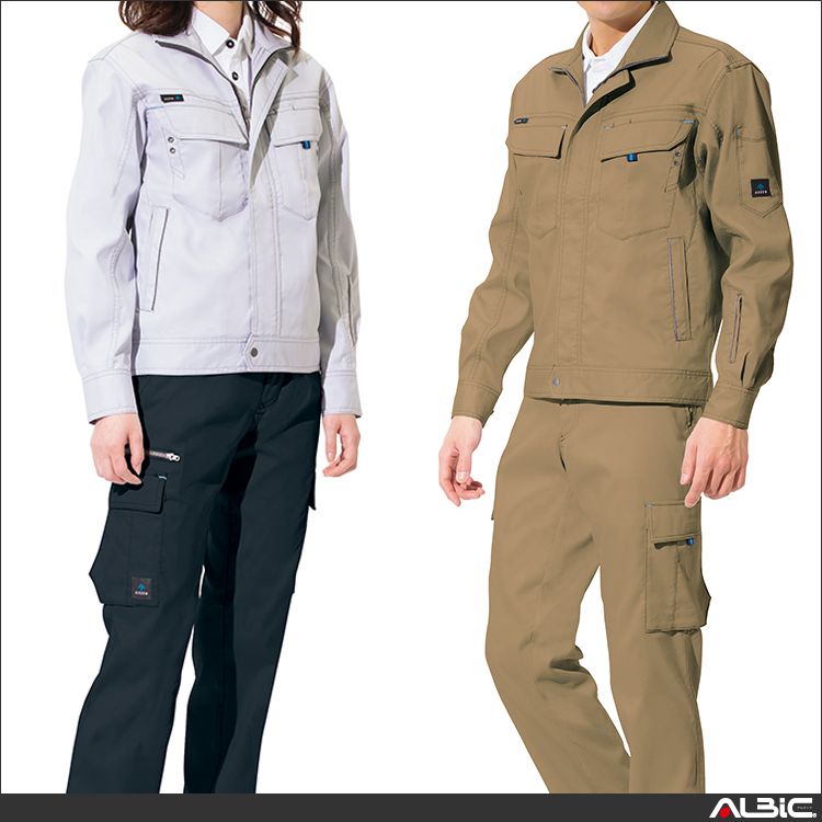長袖ストレッチブルゾン_作業服_【AZ60301-ait】 商品写真