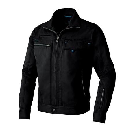 長袖ブルゾン_作業服_【AZ60401-ait】 010.ブラック