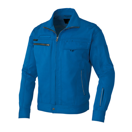 長袖ブルゾン_作業服_【AZ60401-ait】 016.ロイヤルブルー