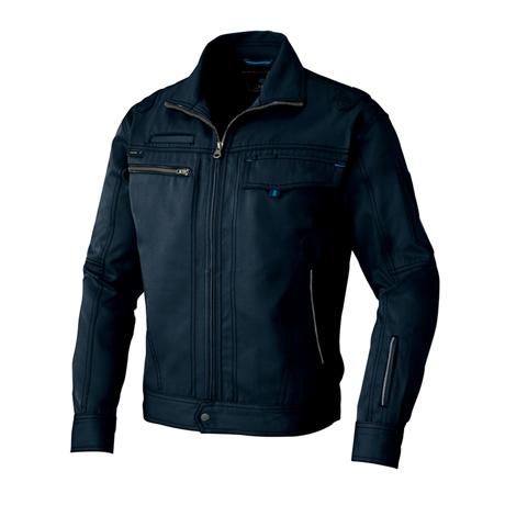 長袖ブルゾン_作業服_【AZ60401-ait】 018.ディープネイビー