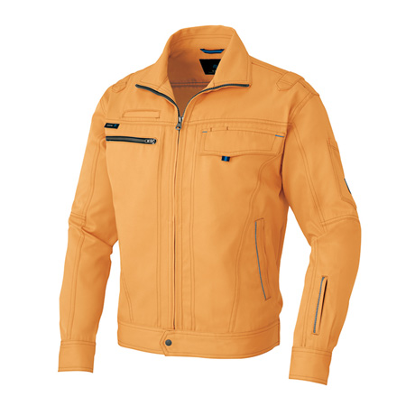 長袖ブルゾン_作業服_【AZ60401-ait】 063.オレンジ