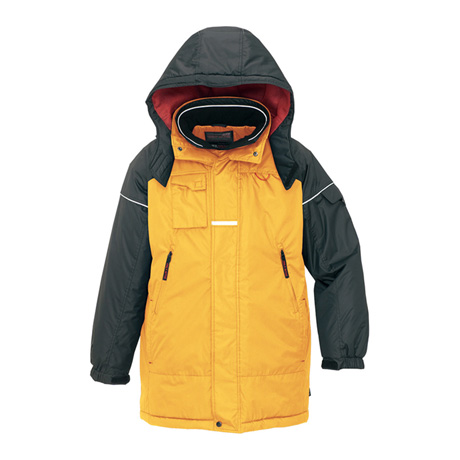 防寒コート_防寒_【AZ6060-ait】 019.イエロー×ブラック