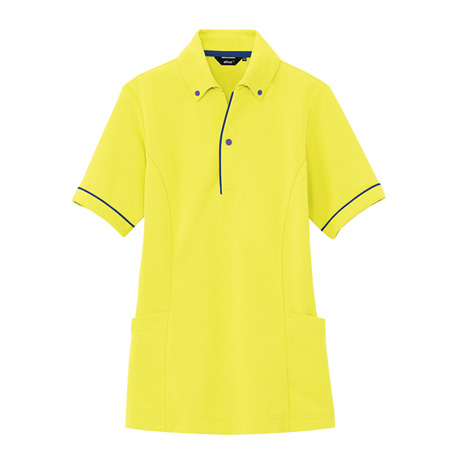 サイドポケット半袖ポロシャツ_ポロシャツ・Tシャツ_【AZ7668-ait】 019.イエロー