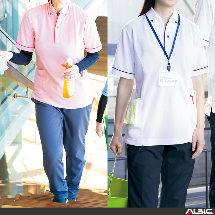 サイドポケット半袖ポロシャツ_ポロシャツ・Tシャツ_【AZ7668-ait】 商品写真