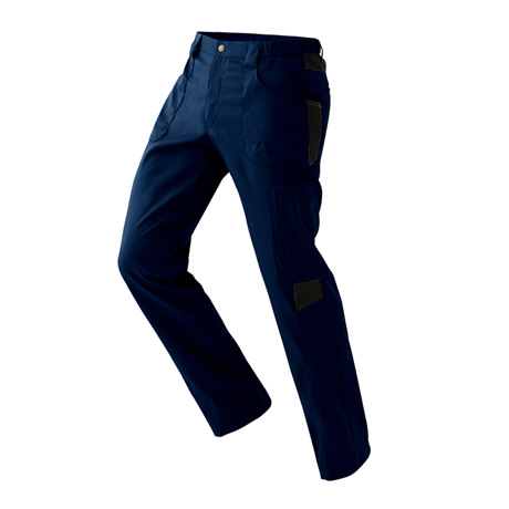 ストレッチカーゴパンツ（ノータック）_作業服_【AZ7844-ait】 018.ディープネイビー