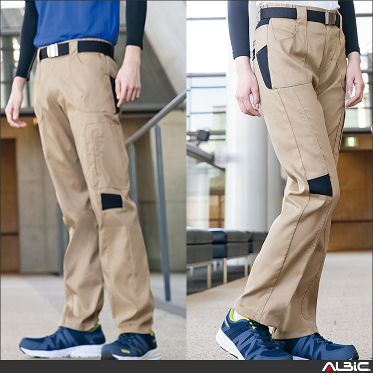 ストレッチカーゴパンツ（ノータック）_作業服_【AZ7844-ait】 商品写真