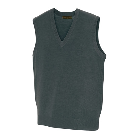 Vネックベスト_サービス_【AZ7860-ait】 044.チャコール