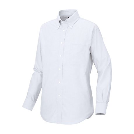 長袖シャツ_クールビズ_【AZ7882-ait】 001.ホワイト