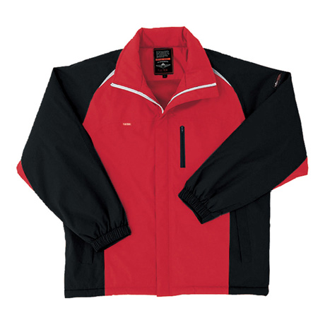 防寒ショートコート_防寒_【AZ8471-ait】 009.ブラック×レッド