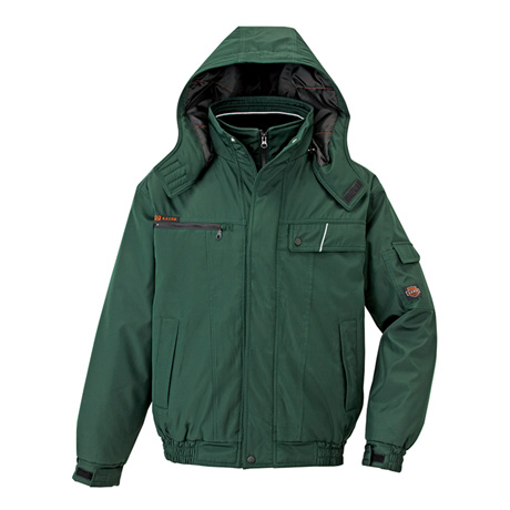 防寒ブルゾン_防寒_【AZ8561-ait】 005.グリーン