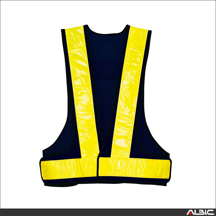 反射材付メッシュベスト_作業服_【AZ8714-ait】 商品写真