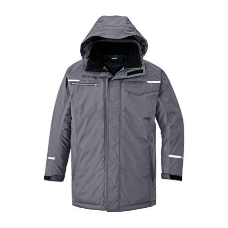 静電防寒コート_防寒_【AZ9365-ait】 004.グレー