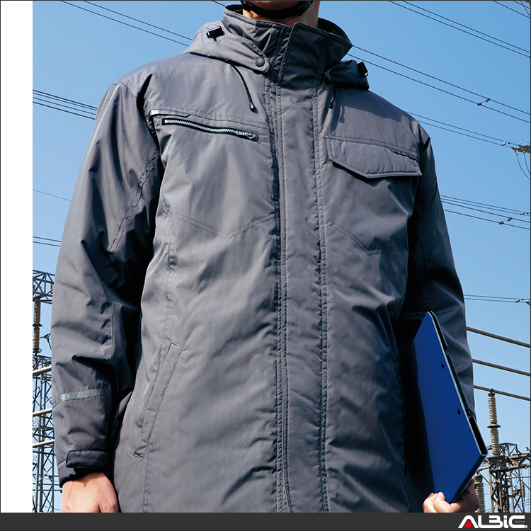 静電防寒コート_防寒_【AZ9365-ait】 商品写真