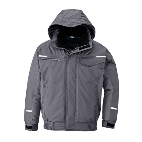 静電防寒ブルゾン_防寒_【AZ9366-ait】 004.グレー