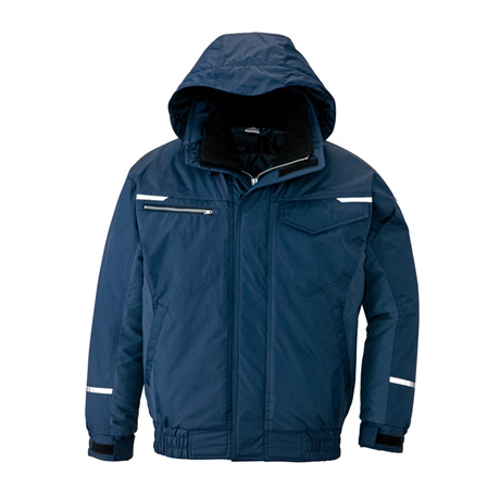 静電防寒ブルゾン_防寒_【AZ9366-ait】 008.ネイビー