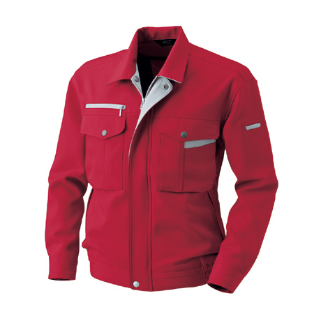 長袖ブルゾン【BF513-ALT】 16.レッド