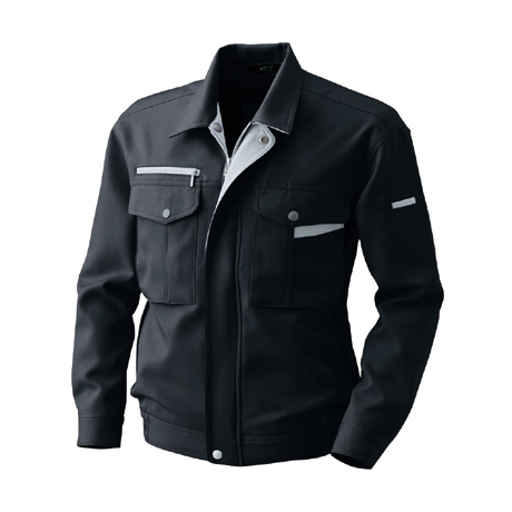 長袖ブルゾン【BF513-ALT】 91.ブラック