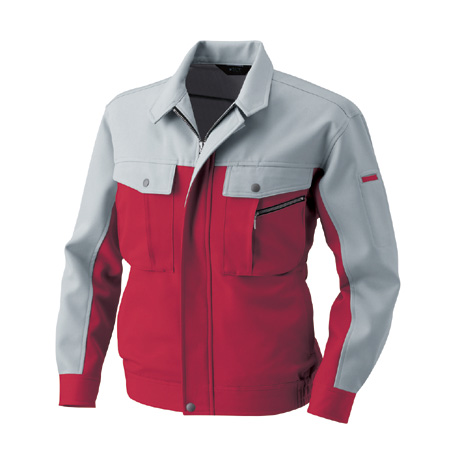 長袖ブルゾン【BF713-ALT】 16.レッド